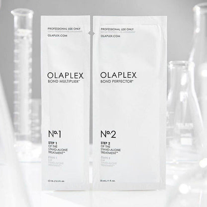 Olaplex Sobres (Nº1-15ml + Nº2-30ml) - Set de cuidado capilar - Curly Nest Spain