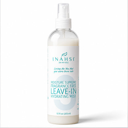 Inahsi Naturals Moisture Supreme Fragrance-Free Leave-In Mist