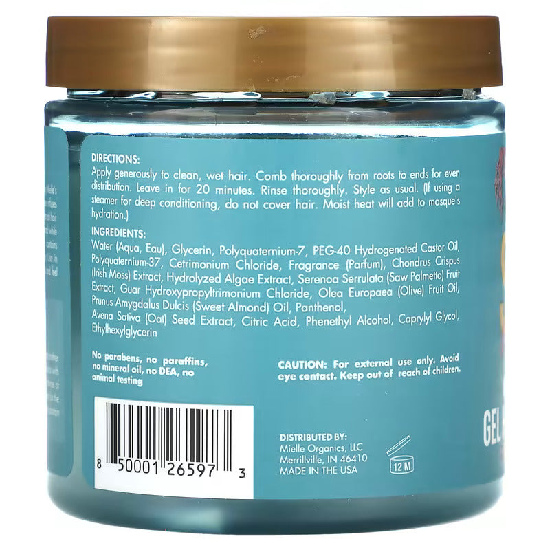 Mielle Sea Moss Gel Hair Mask 235ml - Mascarilla capilar - Curly Nest Spain
