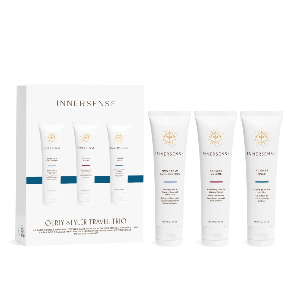 Innersense Curly Styler Travel Trio 59ml - Todo - Curly Nest Spain