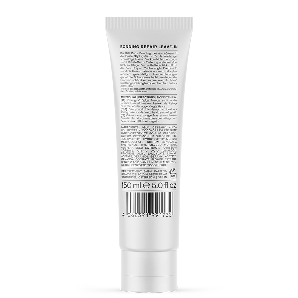 Bali Curls Bonding Repair Leave-In Cream N°3 150ml - Más tarde en - Curly Nest Spain