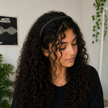 Zazzy Bandz Black Wrapped - Diademas - Curly Nest Spain