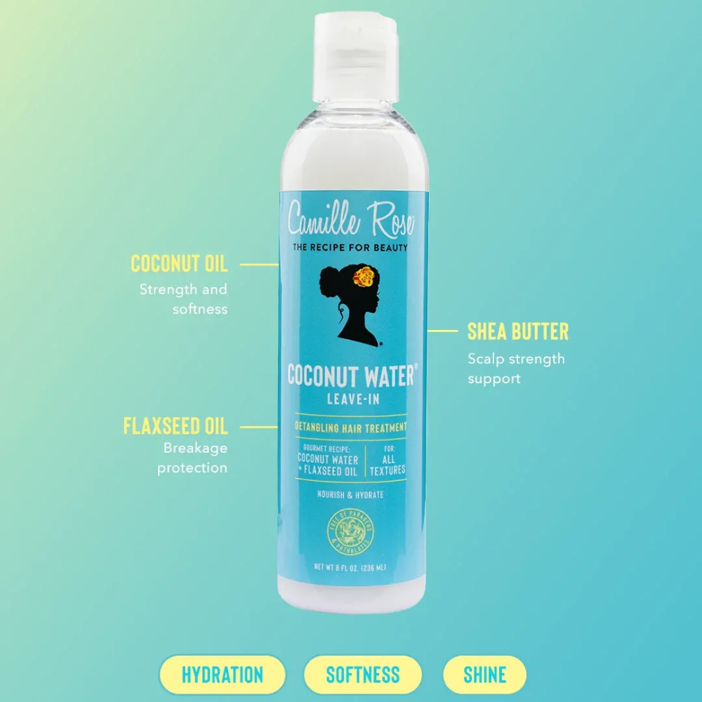 Camille Rose Coconut Water Leave-In Treatment 240ml - Leave-in - Curly Nest Spain