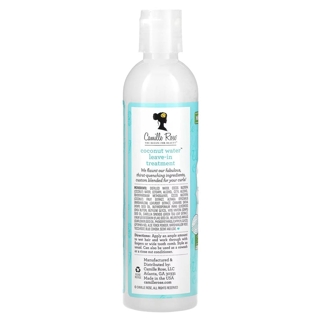 Camille Rose Coconut Water Leave-In Treatment 240ml - Leave-in - Curly Nest Spain