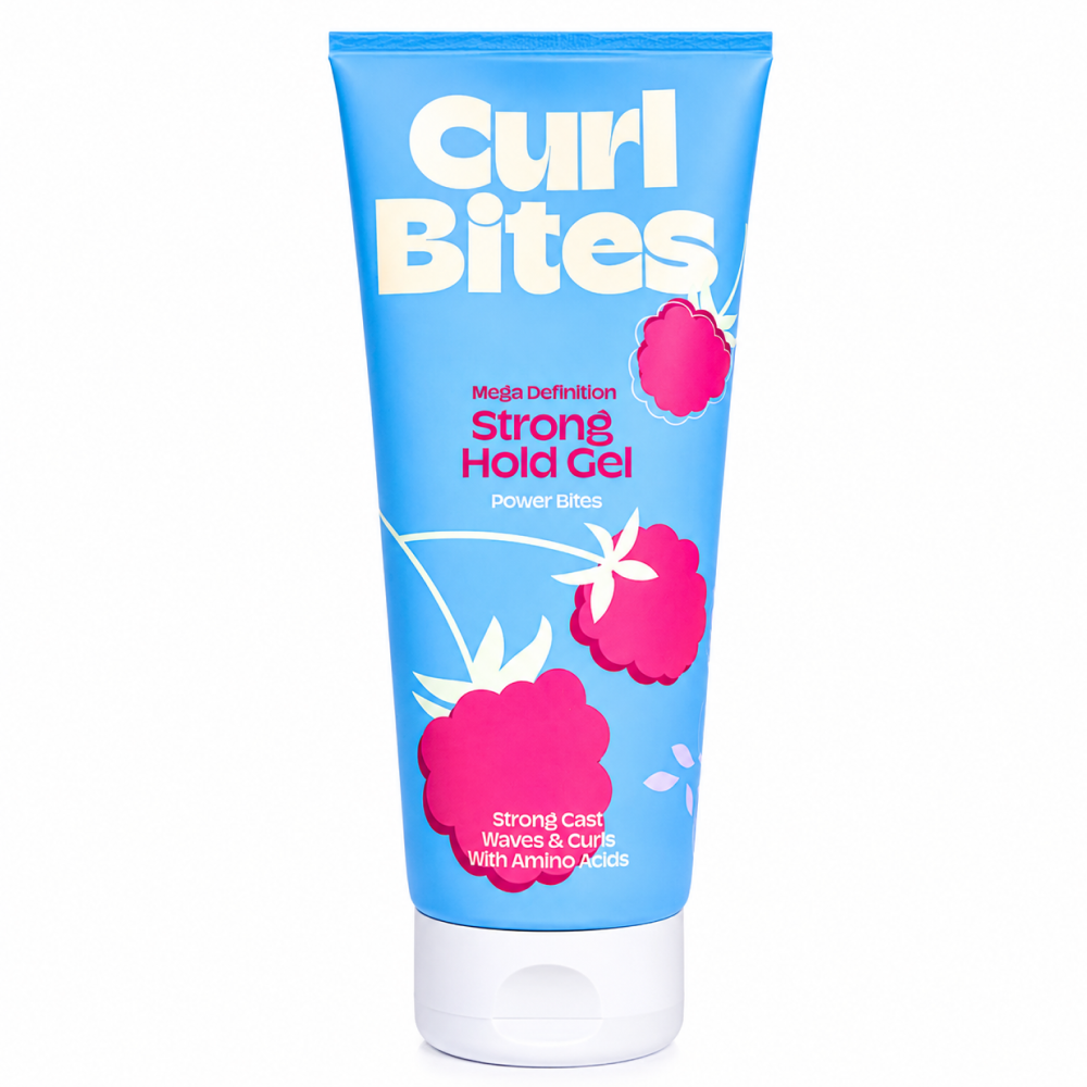 Curl Bites Mega Definition Strong Hold Gel 200ml - Gel definidor de rizos - Curly Nest Spain