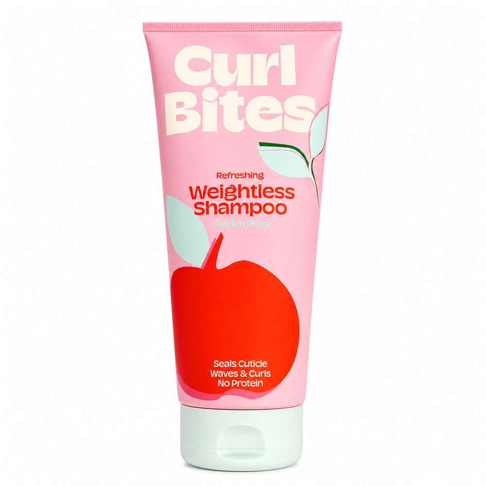 Curl Bites Refreshing Weightless Shampoo 250ml - Champú suave - Curly Nest Spain