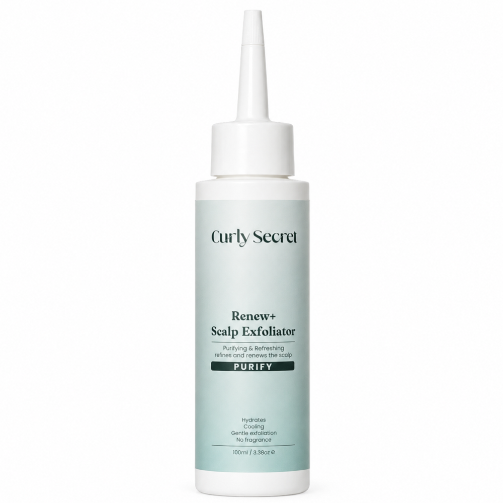 Curly Secret Renew+ Scalp Exfoliator - Cuidado del cuero cabelludo - Curly Nest Spain