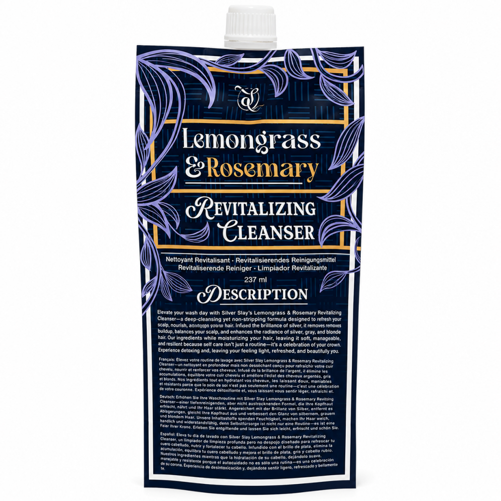 Ecoslay Lemongrass &amp; Rosemary Revitalizing Cleanser 8oz - Cuidado del cuero cabelludo - Curly Nest Spain