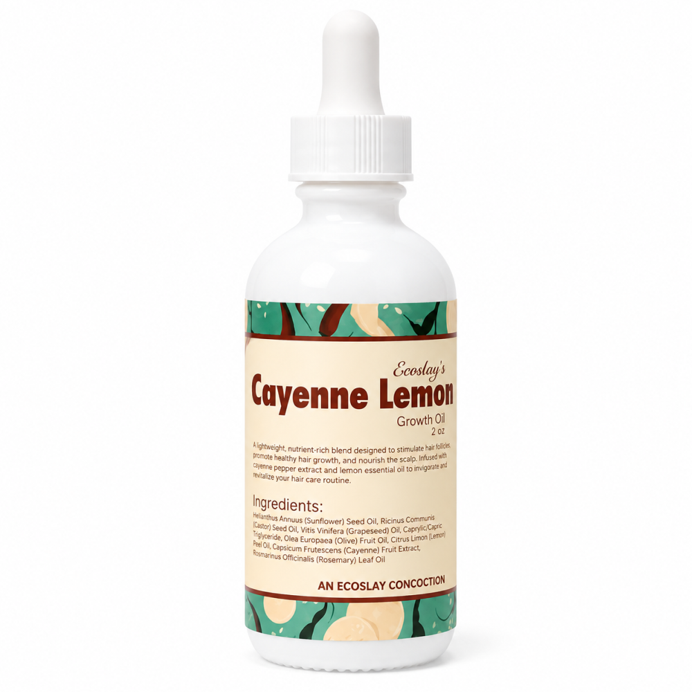 Ecoslay Oil Cayenne Lemon Squeeze 59ml - Aceite capilar y corporal - Curly Nest Spain