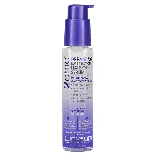 Giovanni 2Chic Repairing Super Potion Hair Oil Serum 81ml - Sérum capilar - Curly Nest Spain