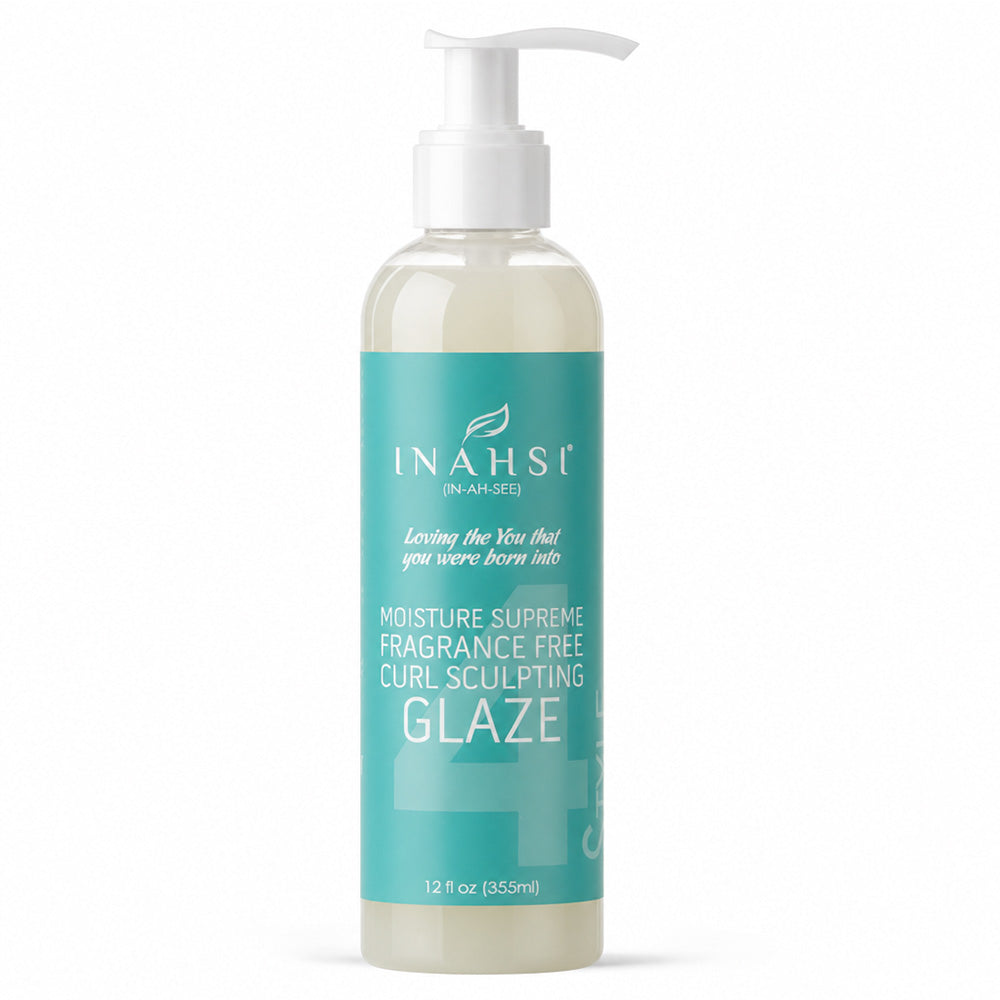 Inahsi Moisture Supreme Curl Sculpting Glaze Fragrance Free 355g