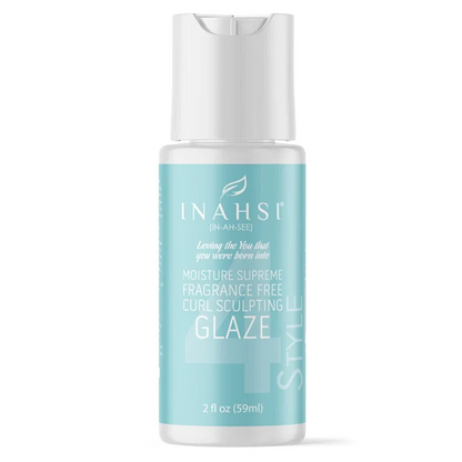 Inahsi Moisture Supreme Curl Sculpting Glaze Fragrance Free 355g
