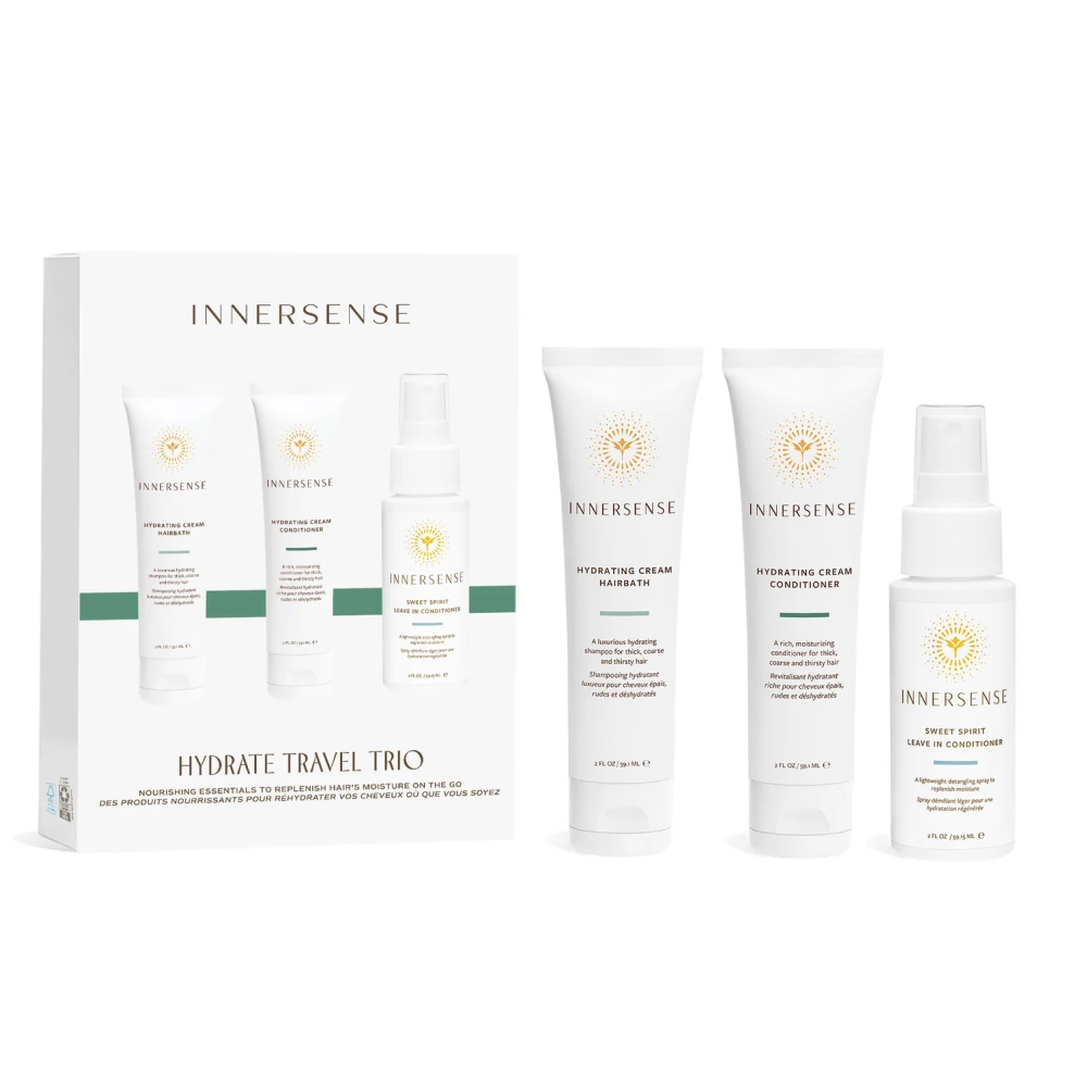 Innersense Hydrate Travel Trio 59ml - Set de cuidado capilar - Curly Nest Spain