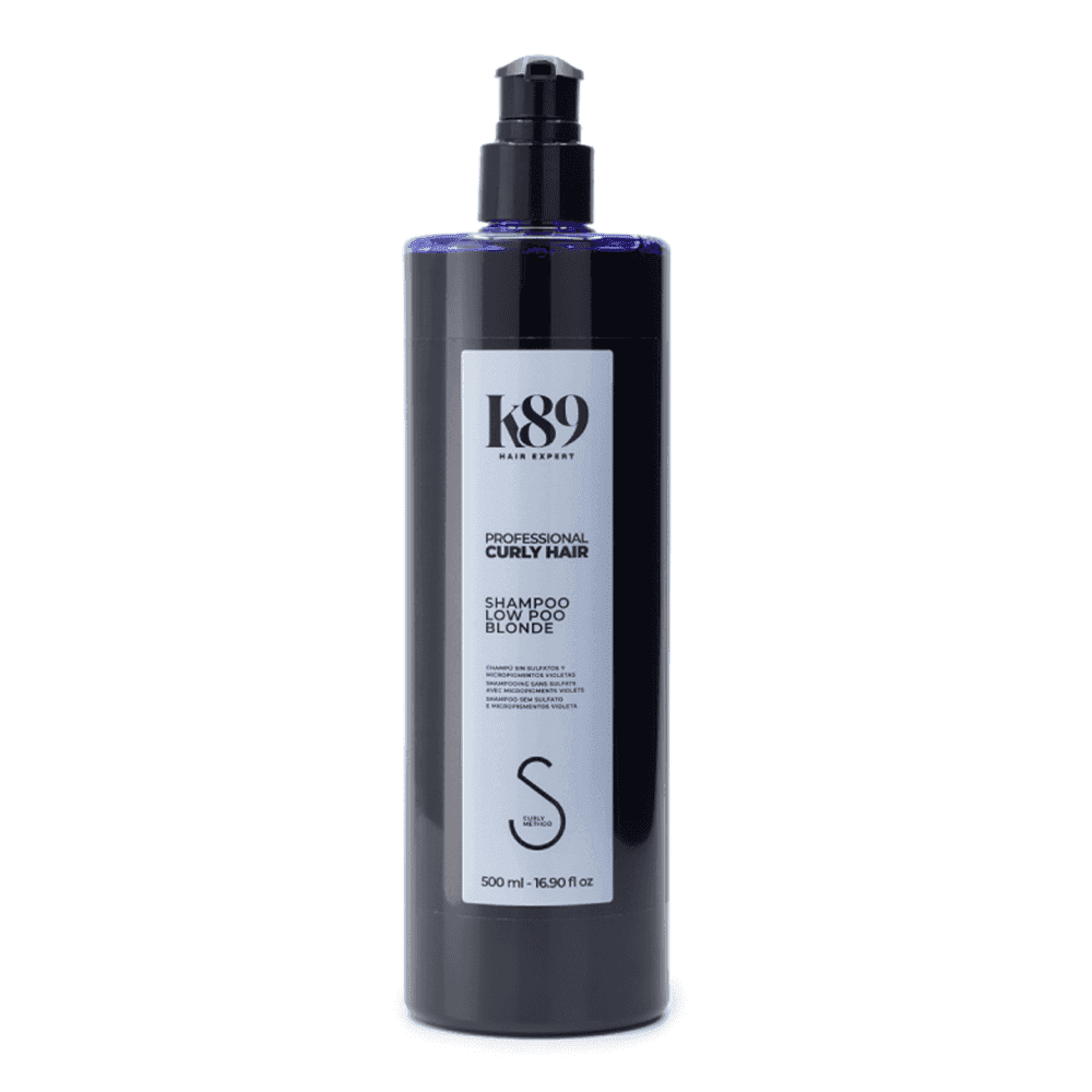 K89 Professional Curly Hair Blonde Low Poo Shampoo 500ml - All - Curly Nest Spain