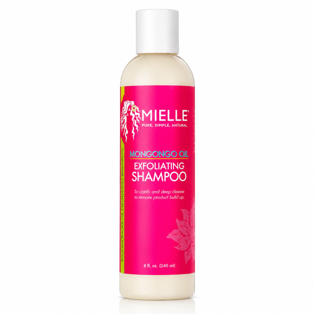 Mielle Mongongo Oil Exfoliating Shampoo 240ml - Champú clarificante - Curly Nest Spain