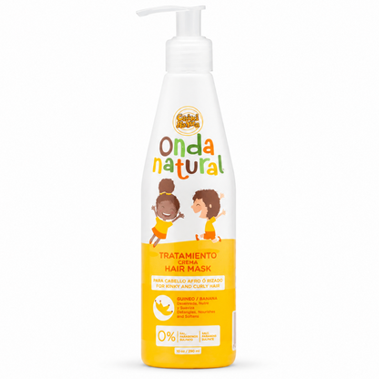 Onda Natural Treatment Cream Hair Mask Banana - Mascarilla capilar - Curly Nest Spain