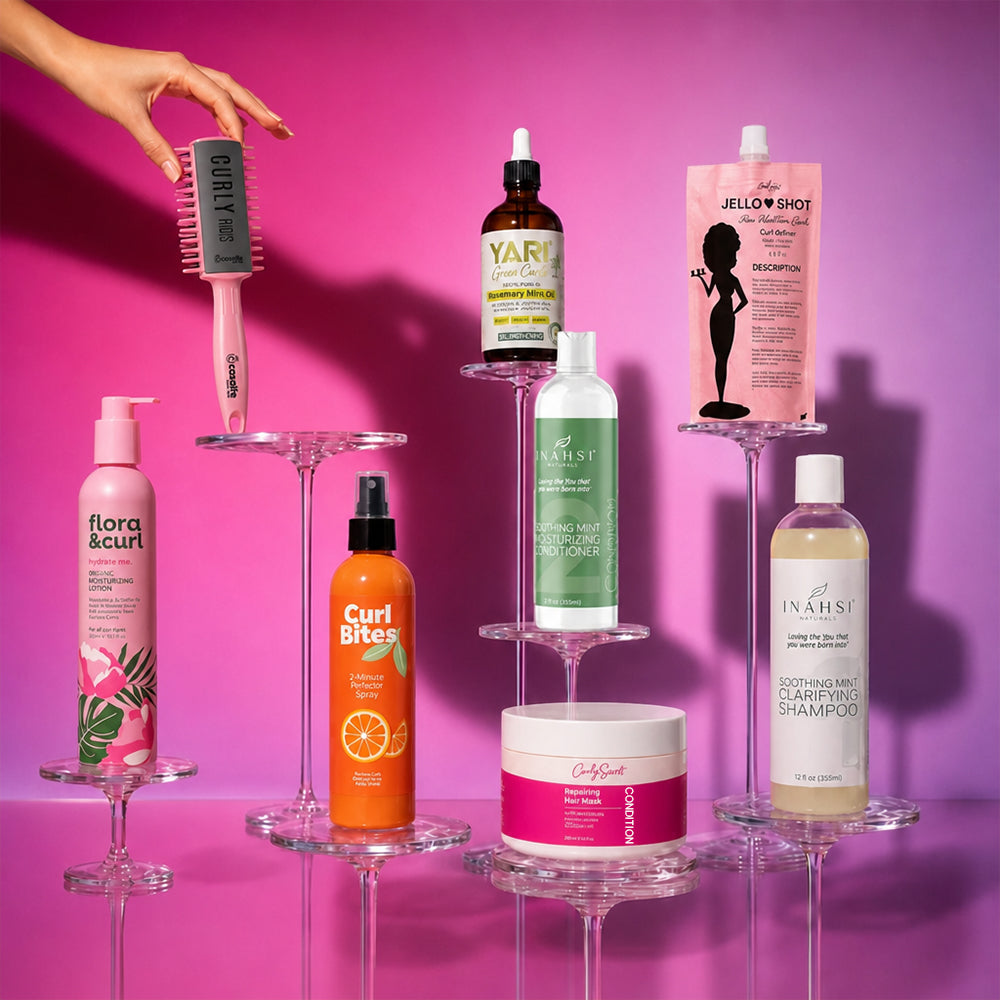 CurlyNest Professional/Pro Kit for Salon-Style Curl Care Essentials - Todo - Curly Nest Spain