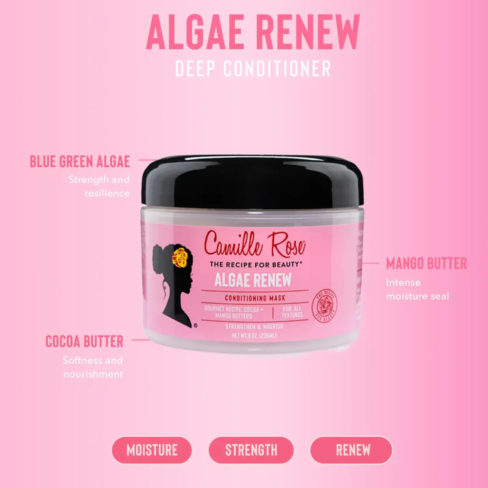 Camille Rose Algae Renew Deep Conditioning Mask 240ml - Mascarilla capilar - Curly Nest Spain