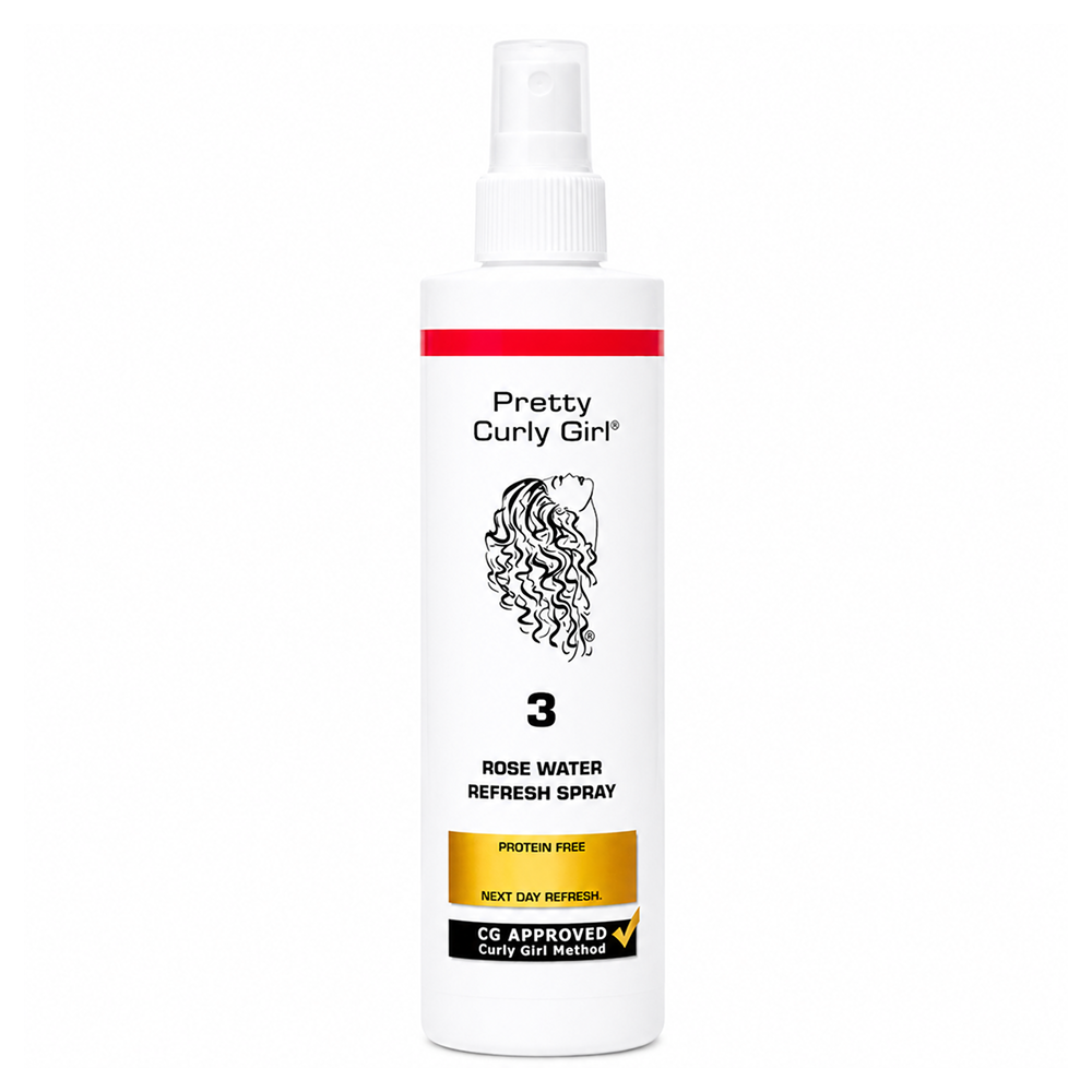 Pretty Curly Girl Rose Water Refresh Spray 200ml - rizos estimulantes - Curly Nest Spain