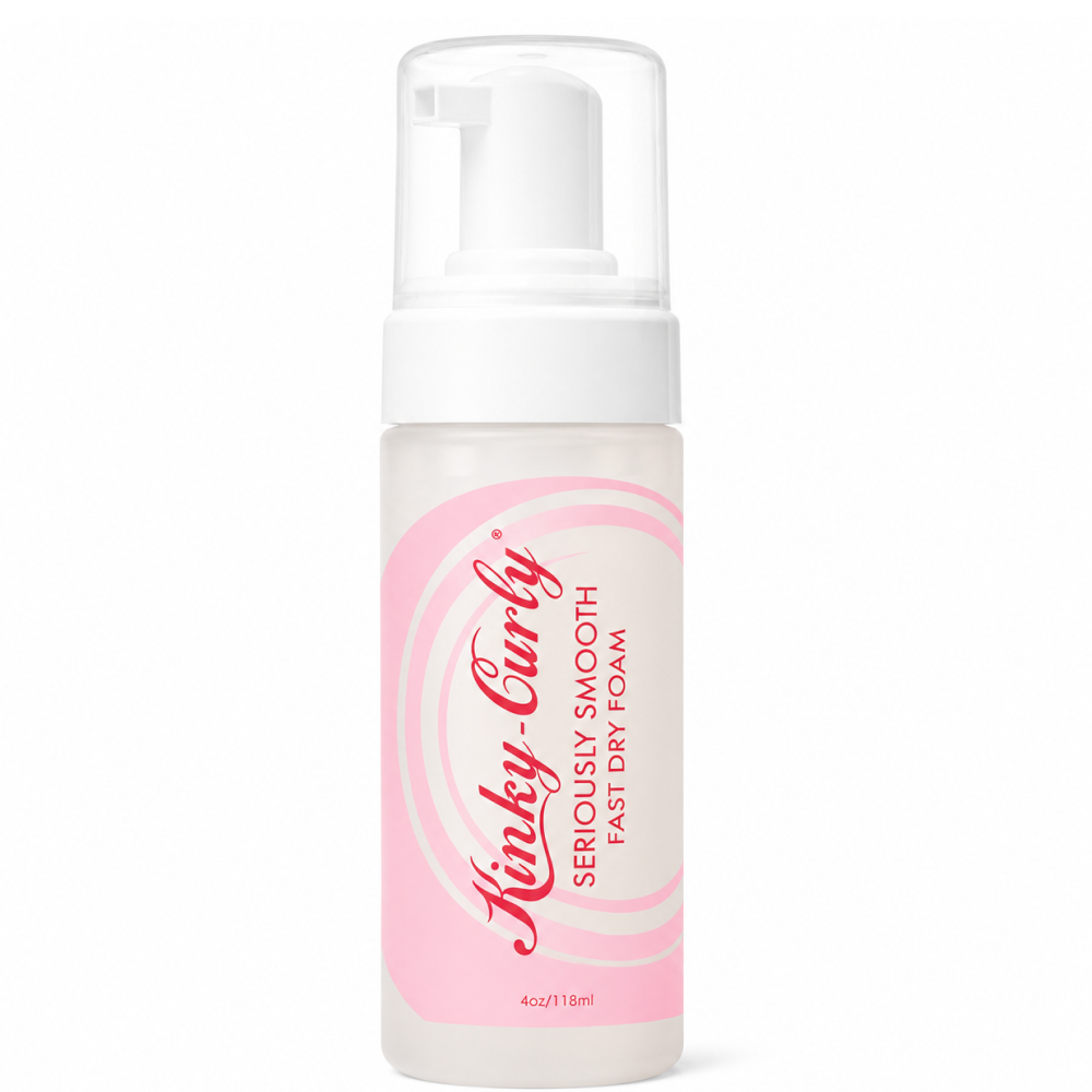 Kinky Curly Seriously Smooth Fast Dry Foam 118ml - Espuma para peinar - Curly Nest Spain