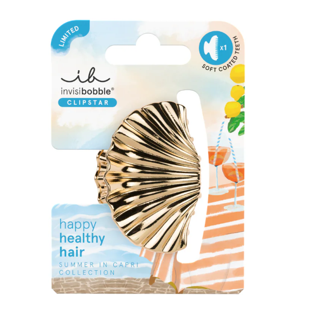 Invisibobble Clipstar M Sic Riviera Glam (1pc) - Pinza para el cabello - Curly Nest Spain