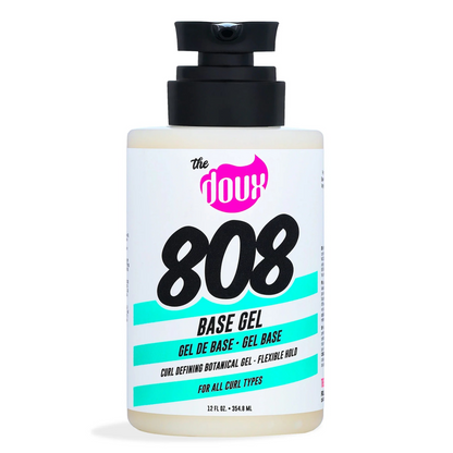 The Doux 808 Base Gel for Natural &amp; Curly Hair 354ml - Styling Gel - Curly Nest Spain