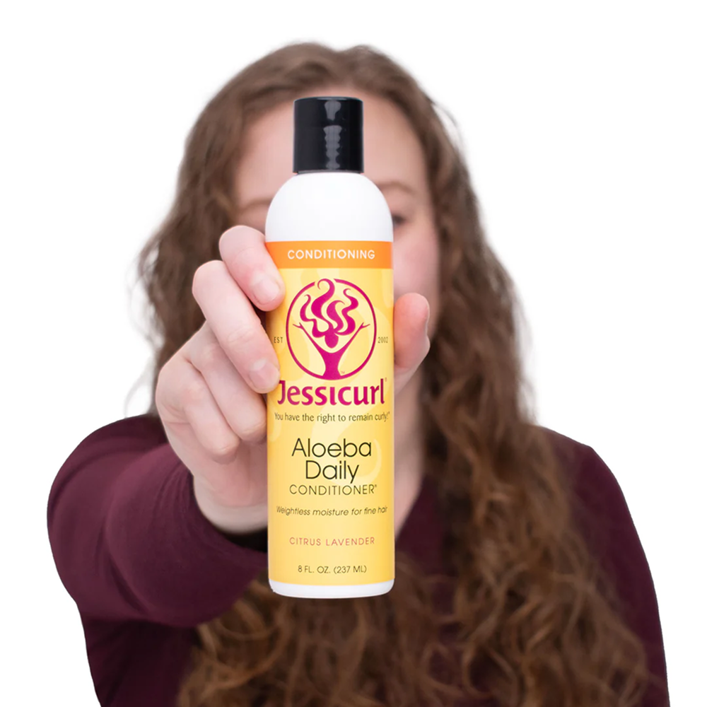 Jessicurl Aloeba Daily Conditioner - Acondicionador hidratante - Curly Nest Spain