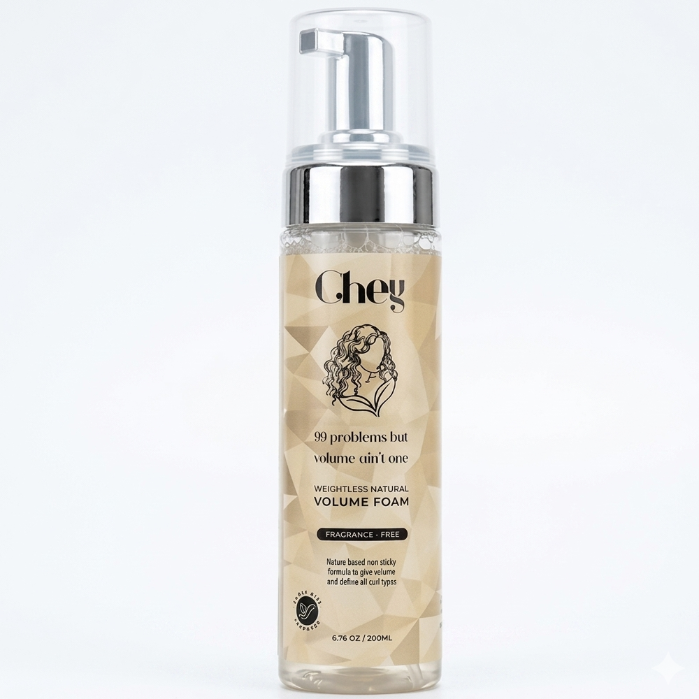 Chey Haircare Weightless Natural Volume Foam - Spray Voluminizador - Curly Nest Spain