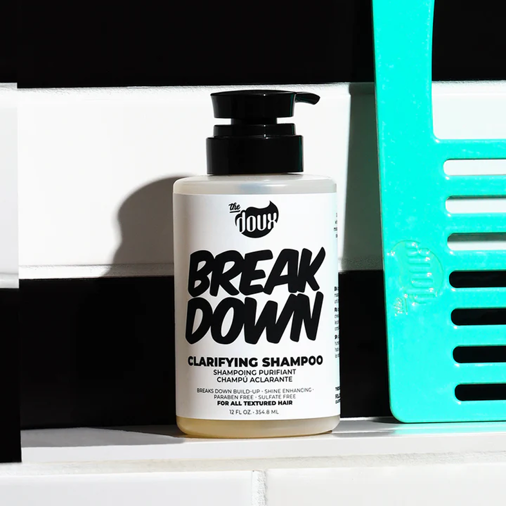 The Doux Breakdown Clarifying Shampoo 12oz - Champú de limpieza profunda - Curly Nest Spain