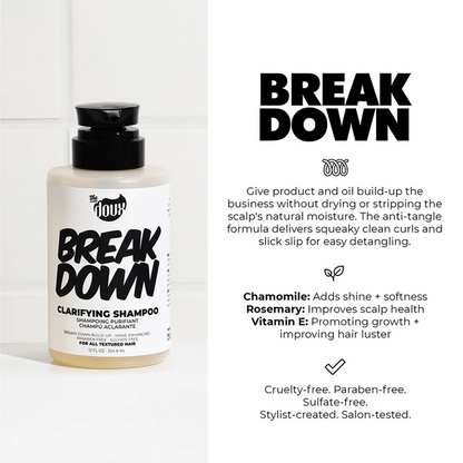 The Doux Breakdown Clarifying Shampoo 12oz - Champú de limpieza profunda - Curly Nest Spain