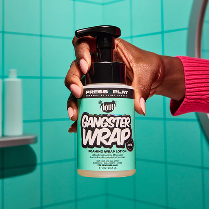 The Doux Press Play Gangster Wrap Foam Wrap Lotion 8oz - Espuma fijadora - Curly Nest Spain