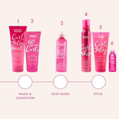 Umberto Giannini 60 Seconds Curls 1 Minute Curl Moisture Mask 200ml - Mascarilla capilar - Curly Nest Spain