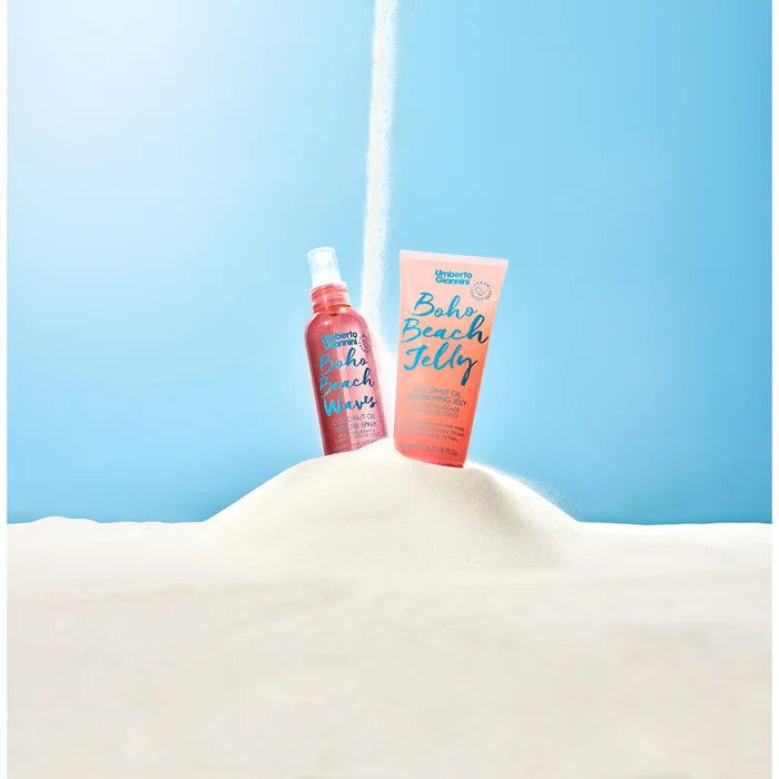 Umberto Giannini Boho Beach Jelly Coconut Oil Scrunching Jelly 200ml - Styling Gel - Curly Nest Spain