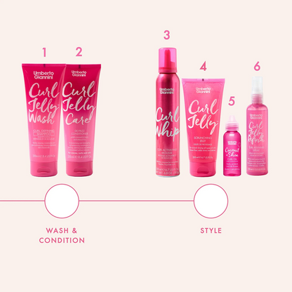 Umberto Giannini Curl Jelly Refresh Curl Reviving Spray 150ml - rizos estimulantes - Curly Nest Spain
