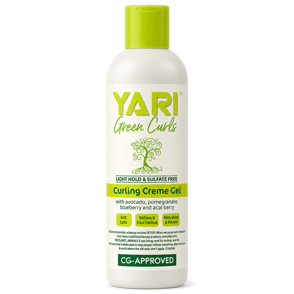 Yari Green Curls Light-Hold Curling Cream Gel 355ml - Crema para peinar - Curly Nest Spain