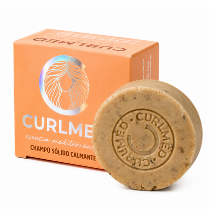 CurlMed Solid Shampoo Calming 80g - Champú sólido - Curly Nest Spain