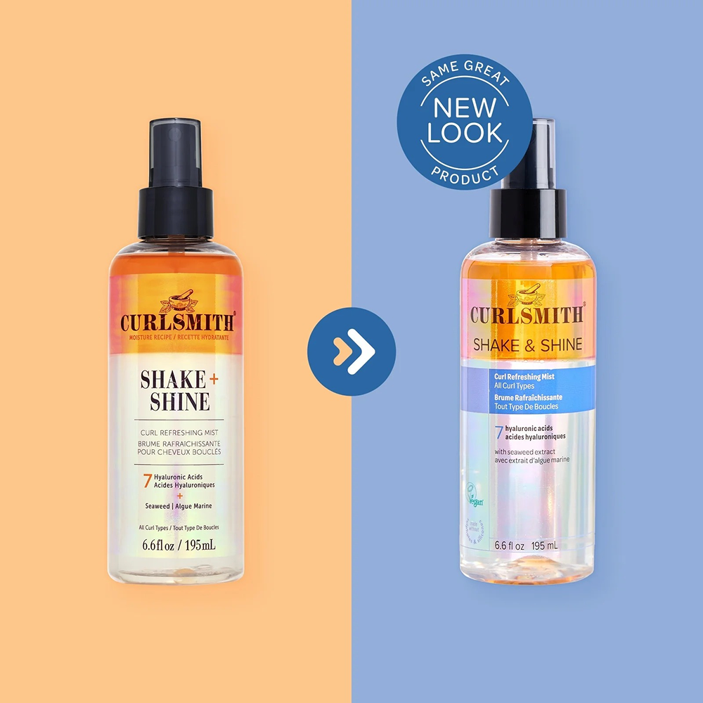 Curlsmith Shake + Shine Curl Refreshing Mist 195ml - rizos estimulantes - Curly Nest Spain