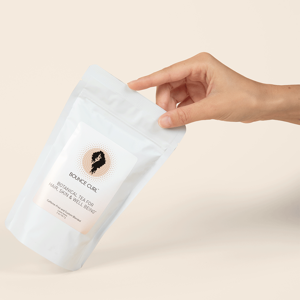 Bounce Curl Botanical Tea for Hair, Skin &amp; Well Being - Cuidado herbario - Curly Nest Spain