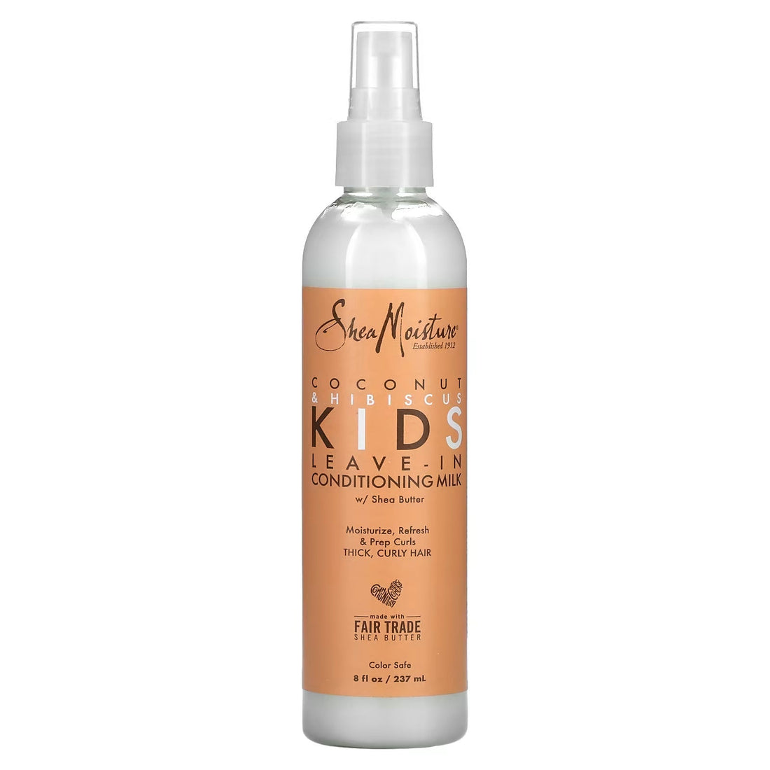 Shea Moisture Coconut &amp; Hibiscus Kids Leave-In Milk 237ml - Leave-in - Curly Nest Spain