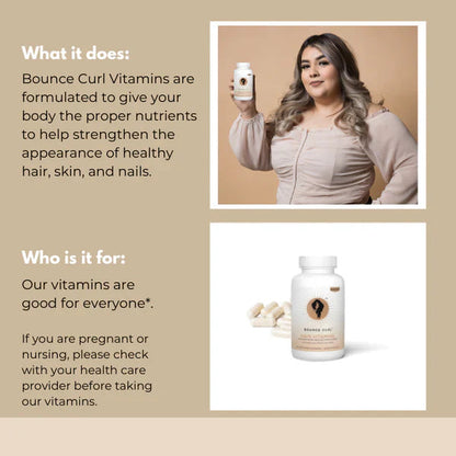 Bounce Curl Hair Vitamins - Suplemento capilar - Curly Nest Spain