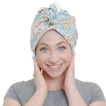 Bounce Curl Satin Microfiber Turban - Turbante - Curly Nest Spain