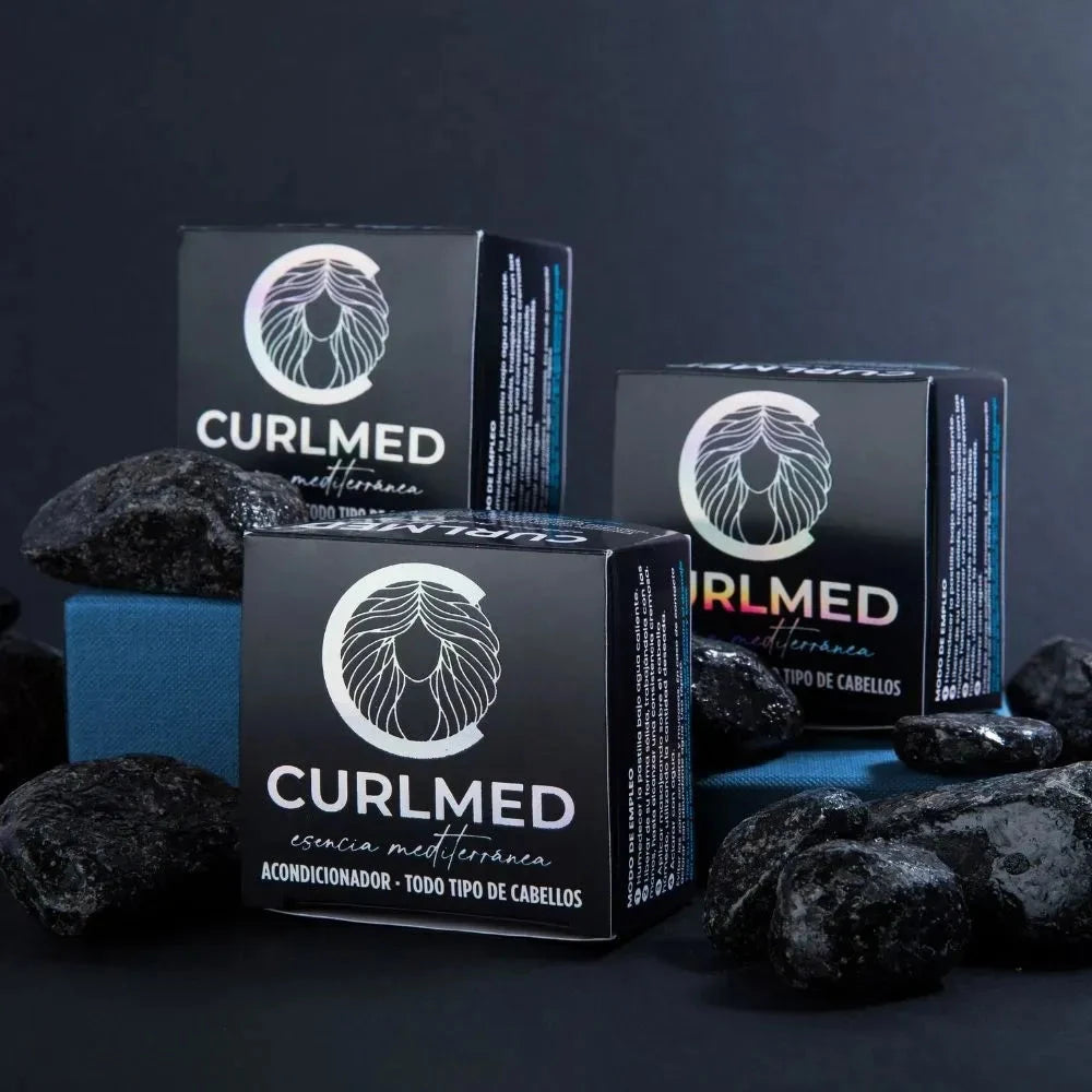 CurlMed Conditioner Solid 50g - Acondicionador nutritivo - Curly Nest Spain