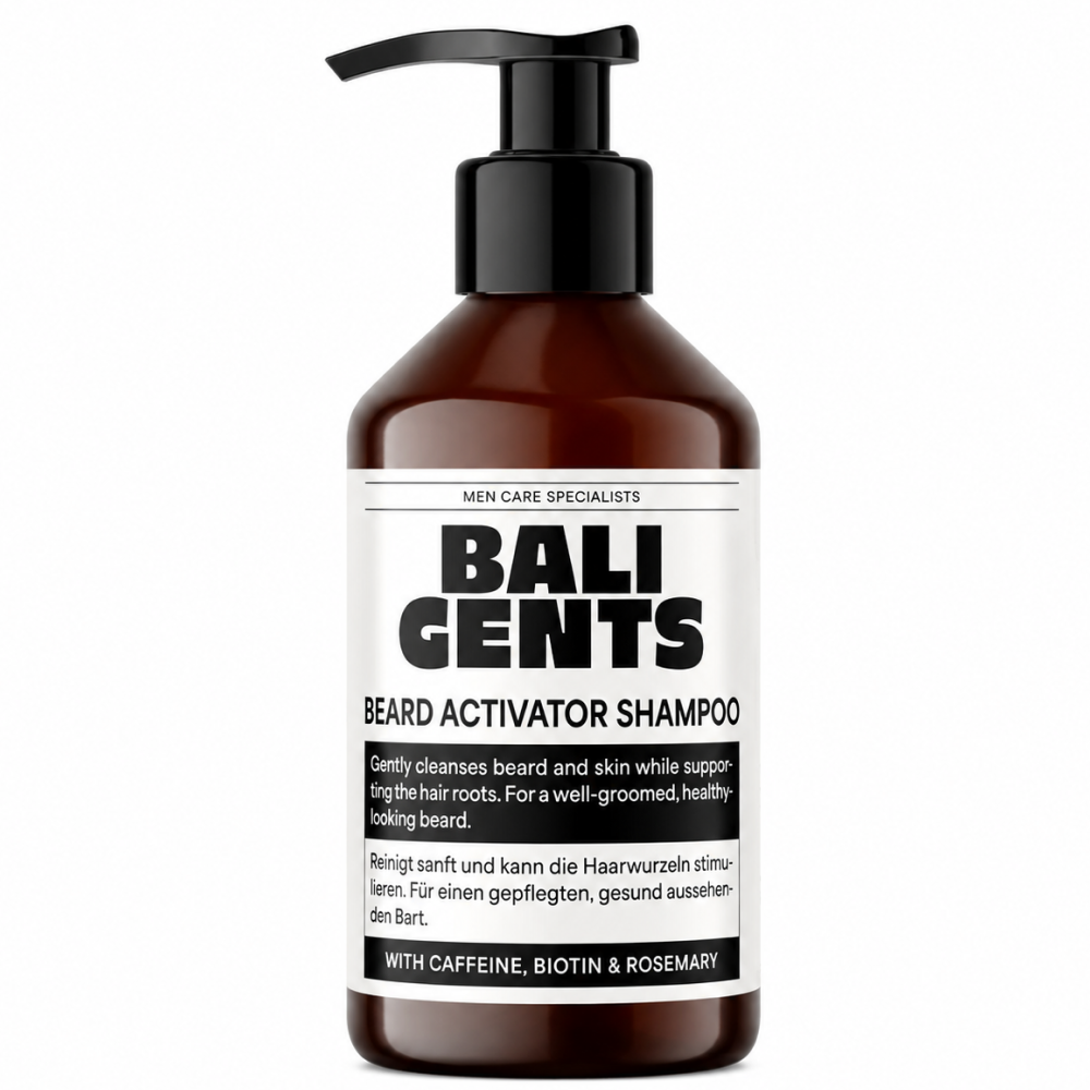 Bali Gents Activator Beard Shampoo 150ml - Baardshampoo - Curly Nest Spain