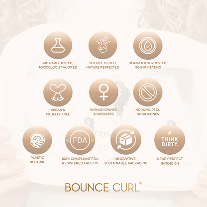 Bounce Curl Curly Trial &amp; Travel Kit - Set de cuidado capilar - Curly Nest Spain
