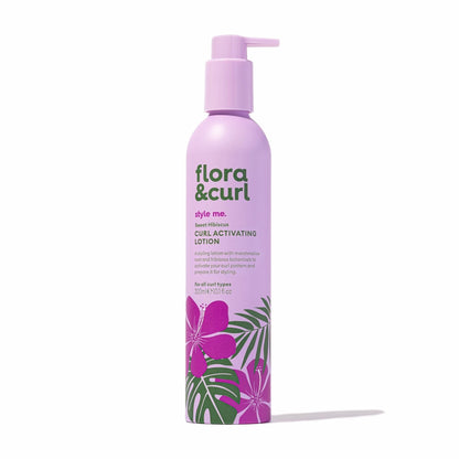 Flora &amp; Curl Style Me Sweet Hibiscus Curl Activating Lotion 300ml - Activador de rizos - Curly Nest Spain