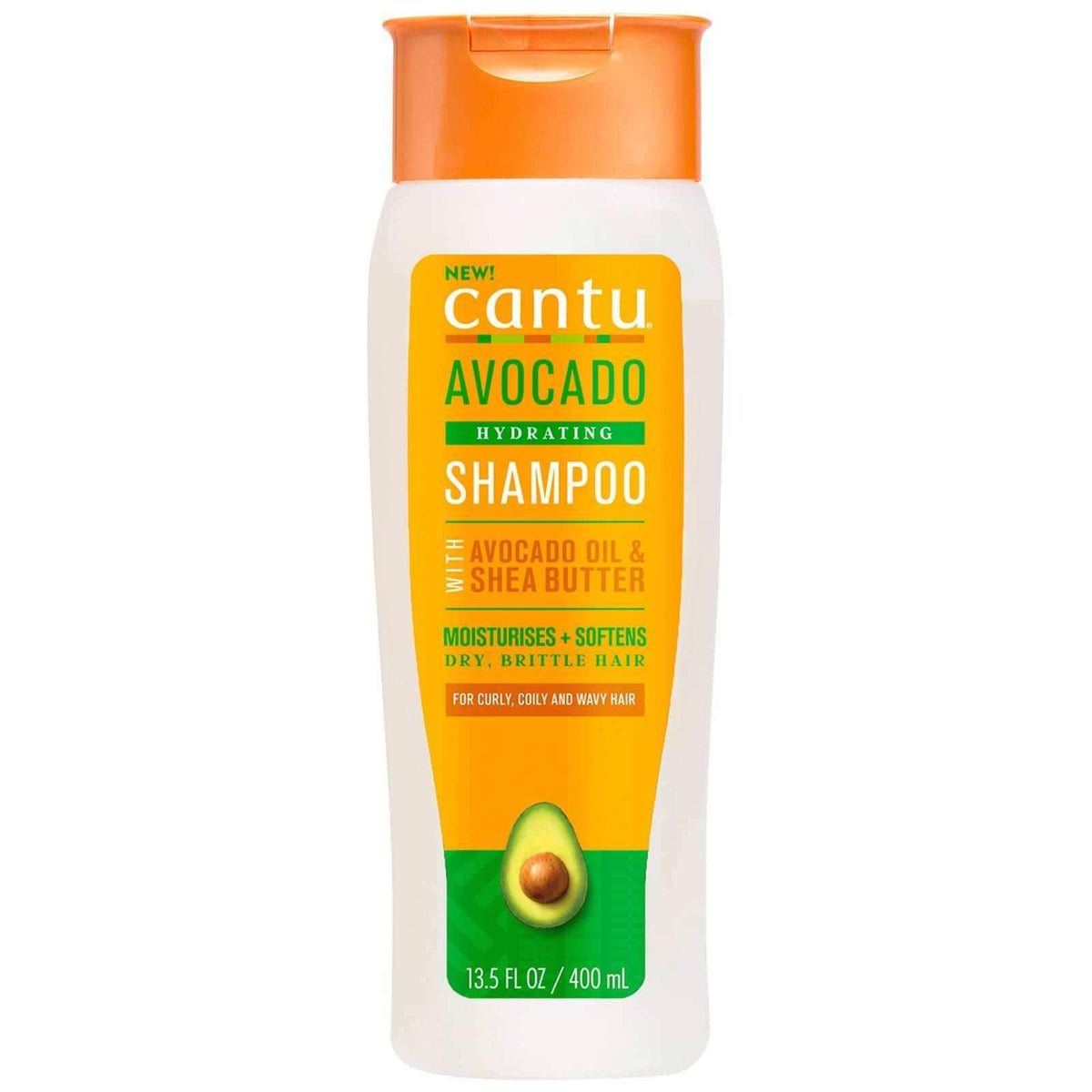 Cantu Avocado Hydrating Shampoo 400ml - All - Curly Nest Spain