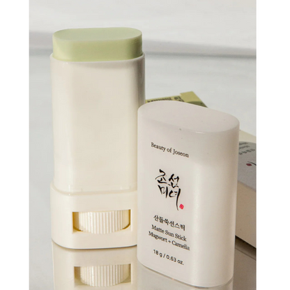 Beauty of Joseon Matte Sun Stick Mugwort + Camellia  (SPF 50+ PA++++)18g