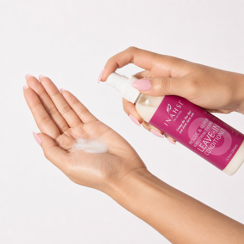 Inahsi Naturals Rescue &amp; Repair Bond Strengthening Leave-in Conditioner