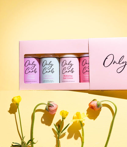 Only Curls Starter Pack 4x100ml - Set de cuidado capilar - Curly Nest Spain