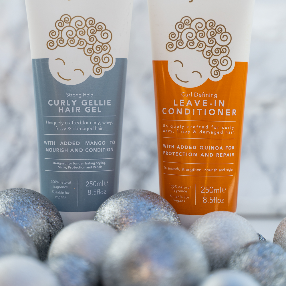 CurlyEllie Curly Gellie Strong Hold Hair Gel - Styling Gel - Curly Nest Spain